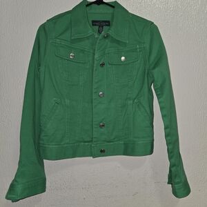 Green Denim Jacket